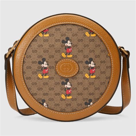 gucci x mickey mouse backpack|Gucci disney round bag.